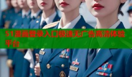 51漫画登录入口极速无广告高清体验平台