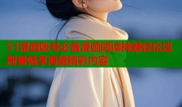 51漫画账号必备漫画阅读神器轻松追新番畅享海量精彩内容
