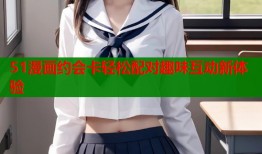 51漫画约会卡轻松配对趣味互动新体验