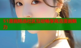 51漫画精选社区互动畅享高清漫画魅力