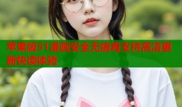 苹果版51漫画安全无病毒支持高清更新快读体验