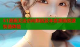 51漫画无法访问原因及丰富漫画资源快速体验