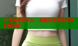 51漫画原版平台：海量优质漫画尽享无限乐趣