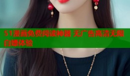 51漫画免费阅读神器 无广告高清无限白嫖体验