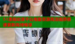 51漫画动漫平台海量资源高清画质极速更新离线畅享